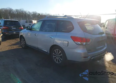 2015 Nissan Pathfinder Sl from USA, damaged, VIN 5N1AR2MM1FC689634